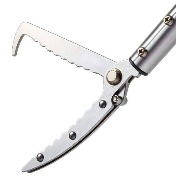 Telescopic Snake Grabber REAYEAXN 55-87 Inch Aluminum Wide Jaw Tool-3