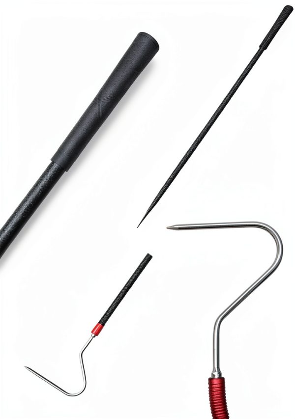 48'' Carbon Snake Hook REAYEAXN 2 Pack Reptile Handling Tool-1