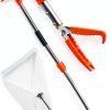 Snake Grabber Kalkal Telescopic 60" Aluminum Alloy Tool with Net-0