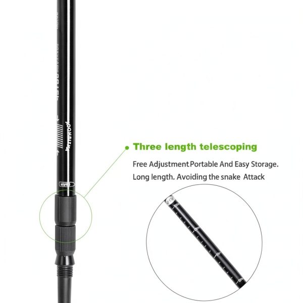 Snake Hook V-CHEETONG 53 inch Aluminum Telescopic Grabber Anti‑Slip-5