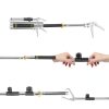 Snake Grabber Tool Frebuta 69" Folding Stainless Steel Snake Tongs-3
