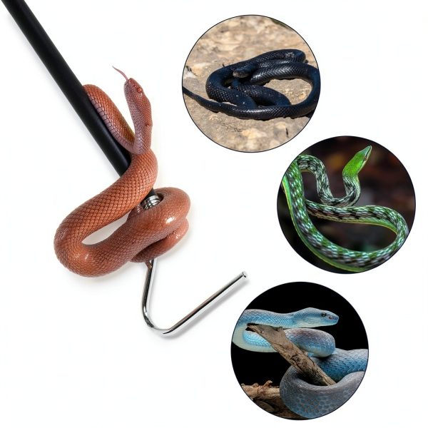 40 Inch Snake Hook ZEYIYER Stainless Steel Retractable Grappling Tool-3