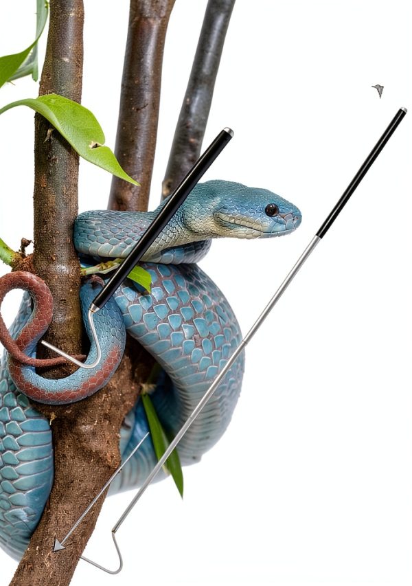 Snake Hook 40" Telescopic Stainless Steel by LURMMUE – Lightweight-1