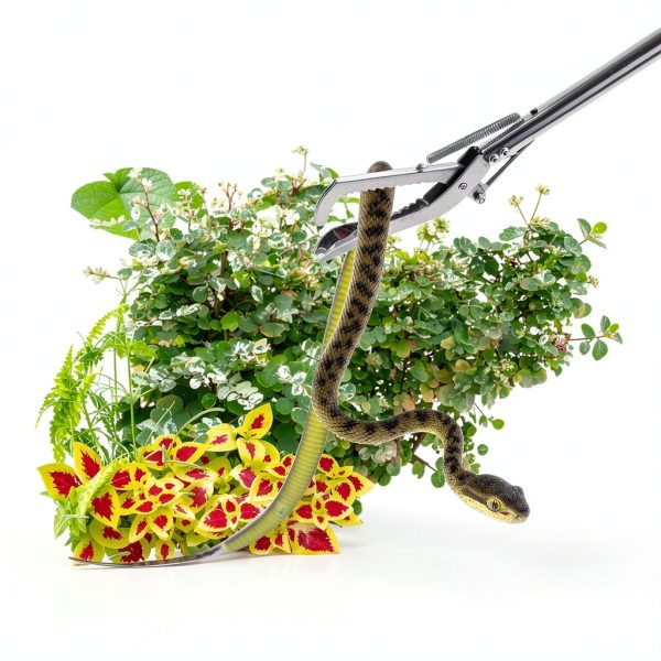 60 Foldable Snake Grabber Tool Mezchi Duty Stainless Steel Tongs-6