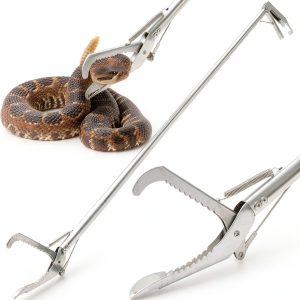 60 Foldable Snake Grabber Tool Mezchi Duty Stainless Steel Tongs-0