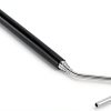 Stainless Steel Extensible Snake Hook 26 Inches, Retractable Reptile Hook Foldable Stainless Steel Snake Tool Portable Mini Snake Hook For Ball Python Snake Stick Pick-Up Handling Tool, Black-0