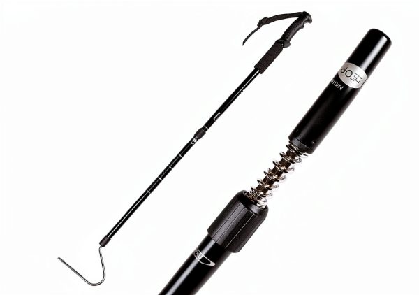 Snake Hook V-CHEETONG 53 inch Aluminum Telescopic Grabber Anti‑Slip-4