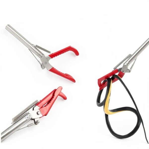 Snake Grabber 50" Stainless Steel Tool with Lock – Incyall SG50-2