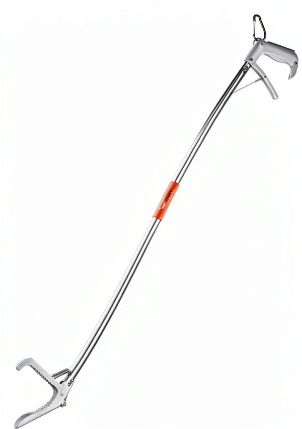 Reptile Tongs Snake Grabber 47-inch Aluminum Alloy Tool by HOOJUKE-0