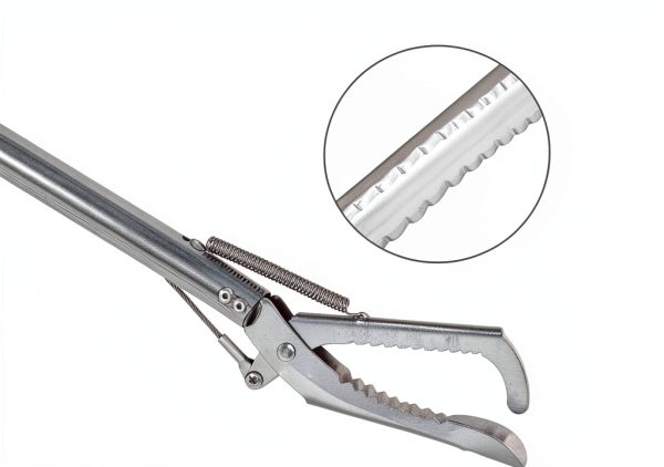 Snake Grabber Tool XINGTS 50" 3‑Section Stick with 17" Foldable Tongs-2