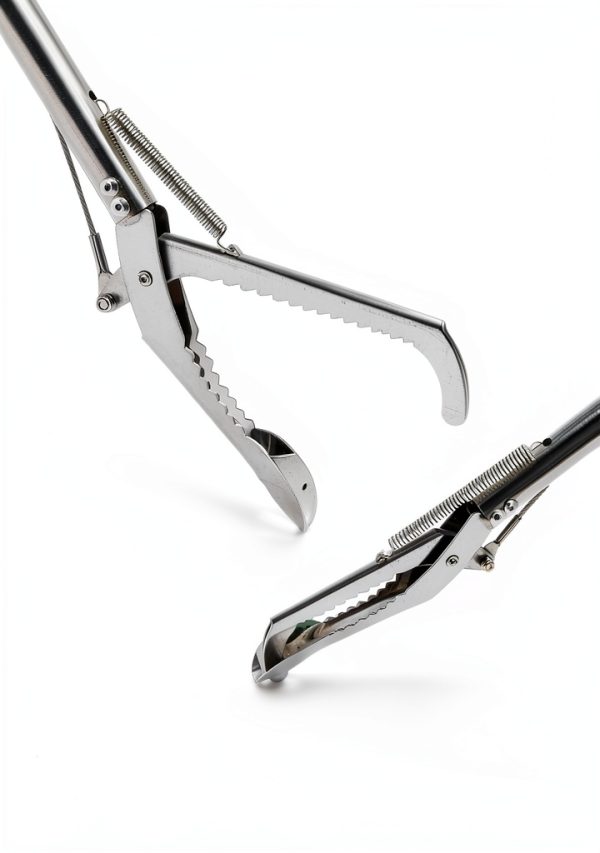 60 Foldable Snake Grabber Tool Mezchi Duty Stainless Steel Tongs-2