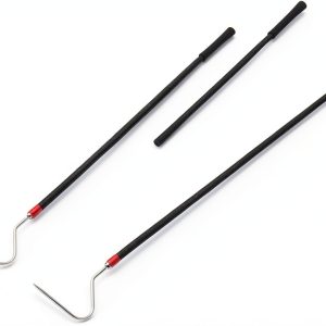 48'' Carbon Snake Hook REAYEAXN 2 Pack Reptile Handling Tool-0