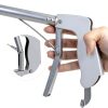 Riomhorry 50" Snake Tongs Collapsible Grabber Tool - Stainless Steel-4