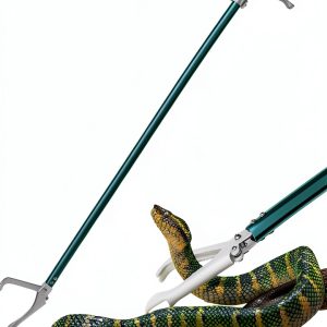 Snake Grabber 60" Green Extendable Aluminum Tong - Model NFF-55-0