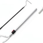 Telescopic Snake Grabber REAYEAXN 87in Metal with 46in Carbon Hook-0
