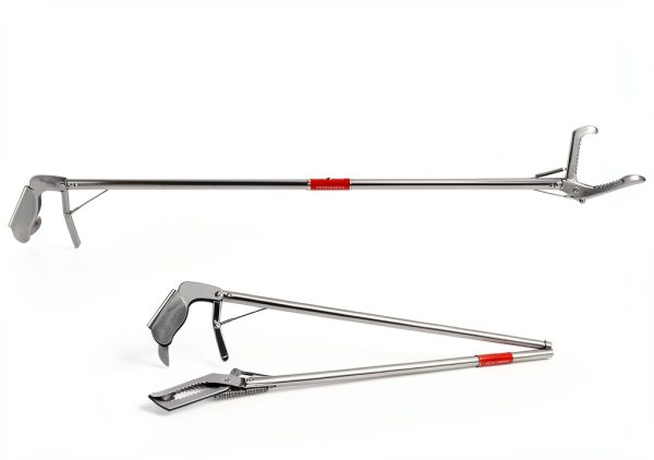 60 Foldable Snake Grabber Tool Mezchi Duty Stainless Steel Tongs-1