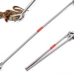 Snake Grabber Tool XINGTS 60 inch Collapsible Stainless Steel Tongs-0