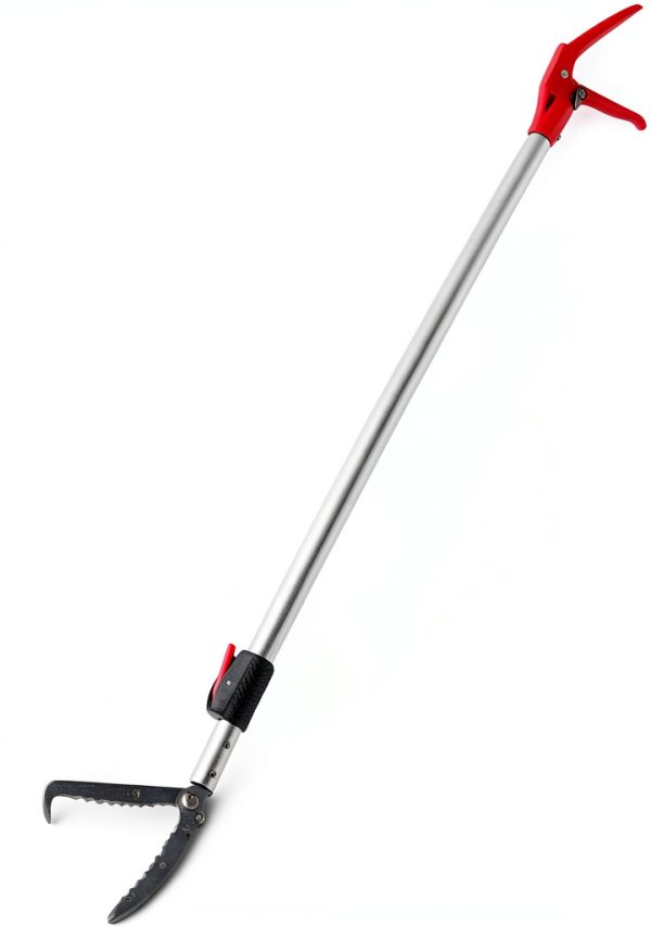 Telescopic Snake Grabber REAYEAXN 55-87 Inch Aluminum Wide Jaw Tool-1