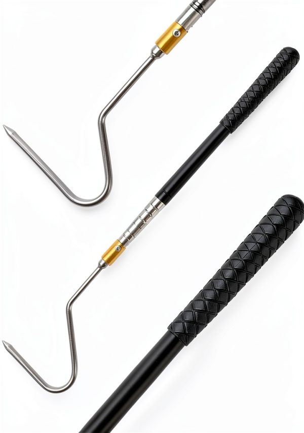 Snake Hook Yorikyas 64‑Inch Telescopic Stainless Steel Tool-0