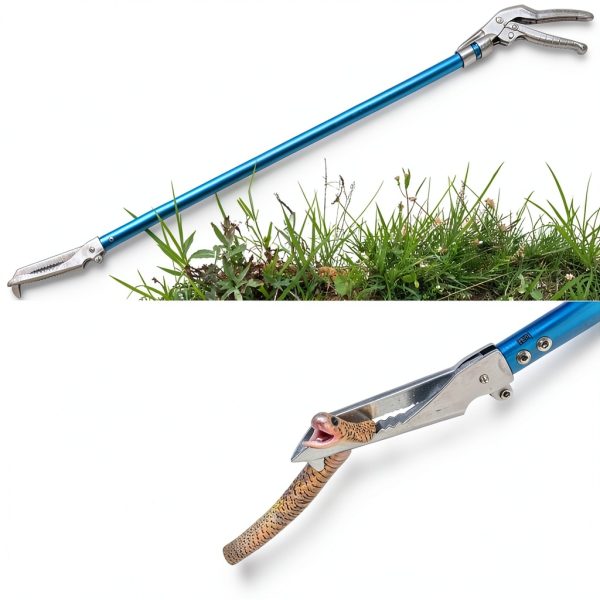 All Aluminum Snake Tong 60" Grabber by Ouronehome Wide Jaw Tool-3