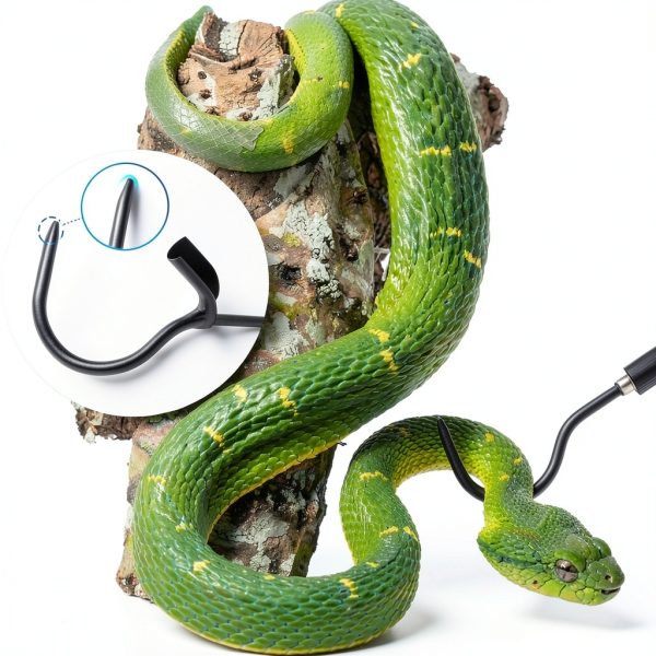 Snake Hook Gzlozak Heavy Duty 35‑65″ Stainless Steel with Rubber Tip-6