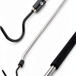 Snake Hook Gzlozak Heavy Duty 35‑65″ Stainless Steel with Rubber Tip-0