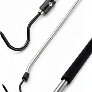 Snake Hook Gzlozak Heavy Duty 35‑65″ Stainless Steel with Rubber Tip-0