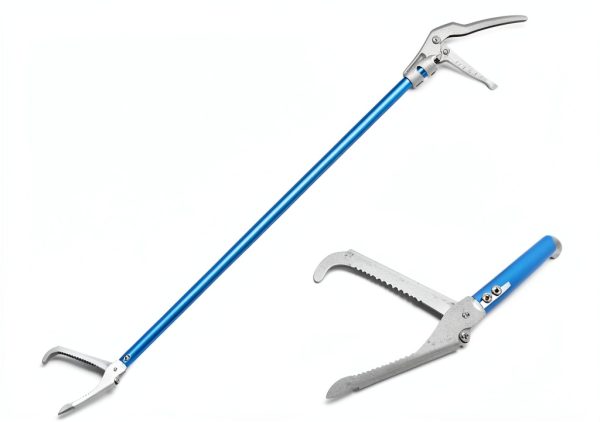 All Aluminum Snake Tong 60" Grabber by Ouronehome Wide Jaw Tool-0