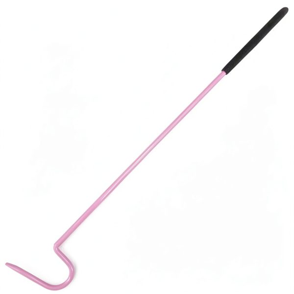 Reptile Hook 18.5" Premium Quality Rubber Non Slip Handle Pink Snake Hook Tools-1
