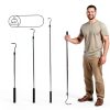Snake Hook Gzlozak Heavy Duty 35‑65″ Stainless Steel with Rubber Tip-1