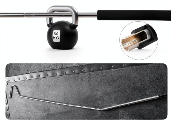 Snake Hook Gzlozak Heavy Duty 35‑65″ Stainless Steel with Rubber Tip-3